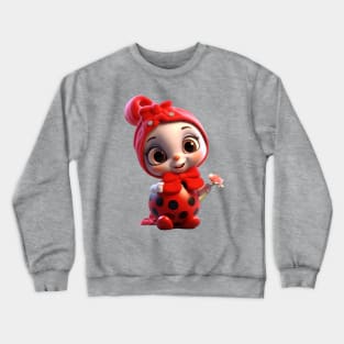 Enchanting Ladybird Crewneck Sweatshirt